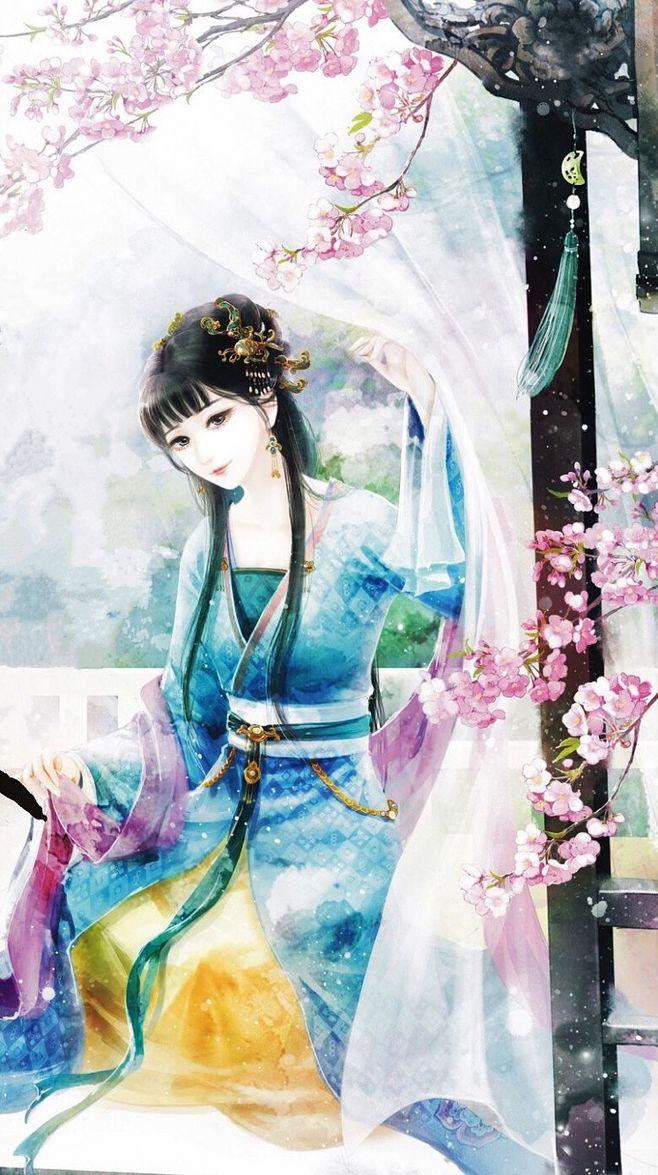 古风手绘美人
