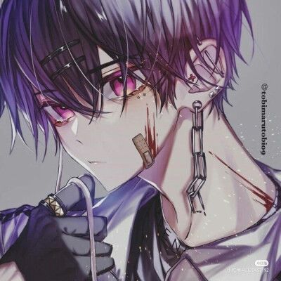 病娇头像男生动漫