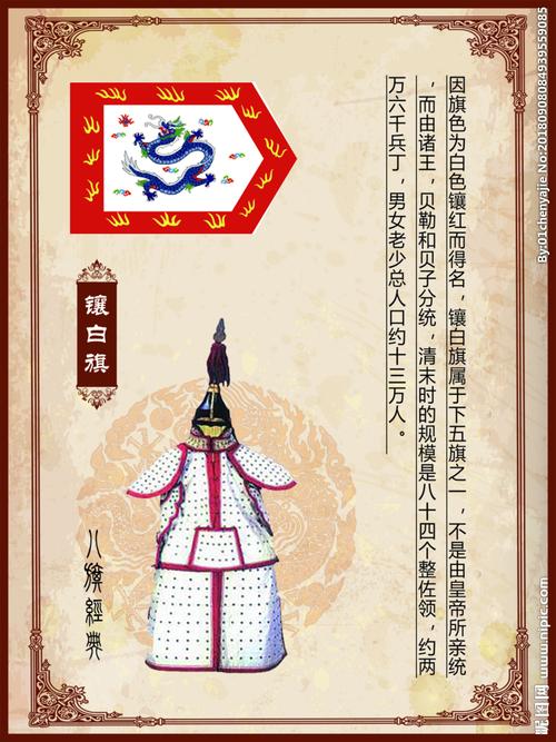 镶白旗满洲八旗满军旗图片