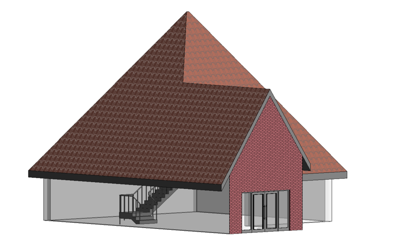 [分享]第四次作业-多坡屋顶