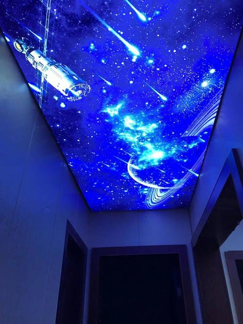 成都卡布灯箱广告软膜星空顶软膜灯箱软膜天花定制星空顶厂家