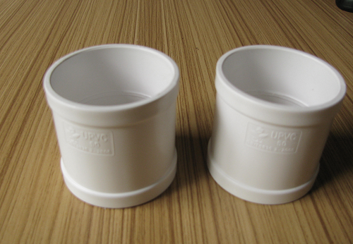 直销顾地pvc直通110 直接头 排水管件 品质保障