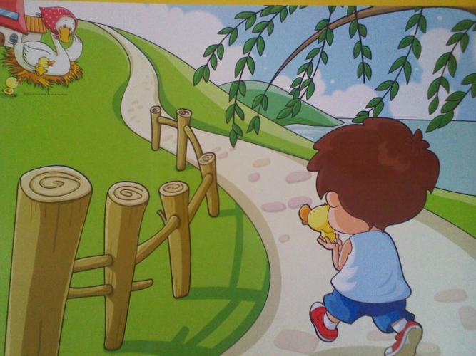 故事:迷路的小花鸭