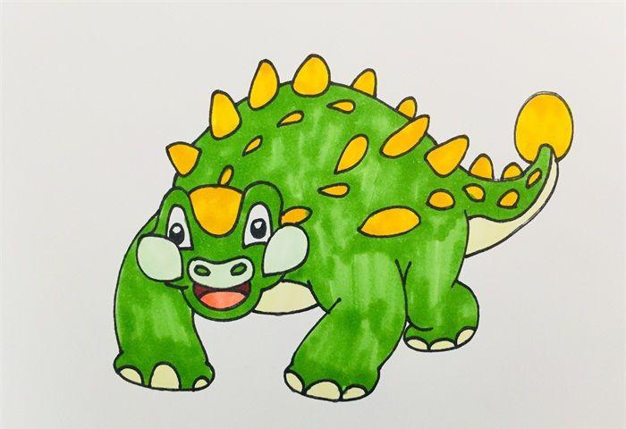 一笔一笔教我画甲龙