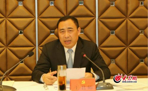 平邑县委书记王君师:五年后力争进入临沂第一方阵