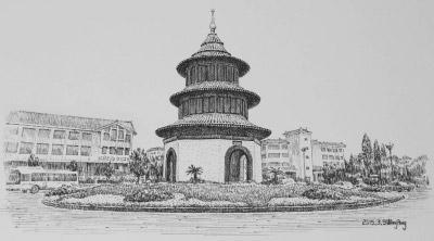 文昌阁简笔画
