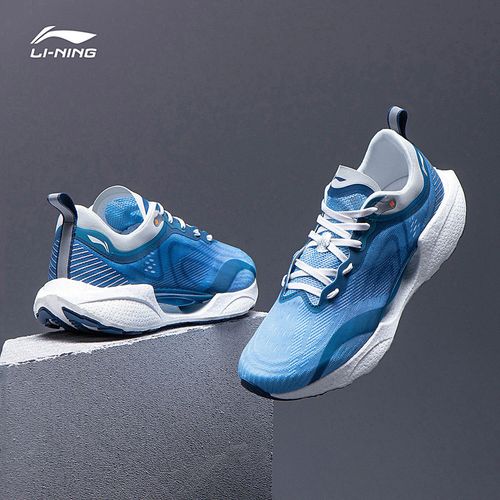 李宁beng超轻18跑步鞋男2021轻便软弹男鞋网面鞋子减震运动鞋男