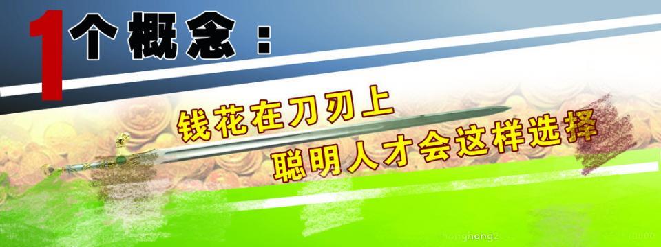 美文:有钱花在刀刃上