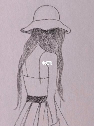 美女_美女_简笔画_简笔画教程_文化_绘画