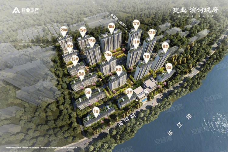 驻马店建业滨河珑府-沙盘图(36) - 驻马店安居客