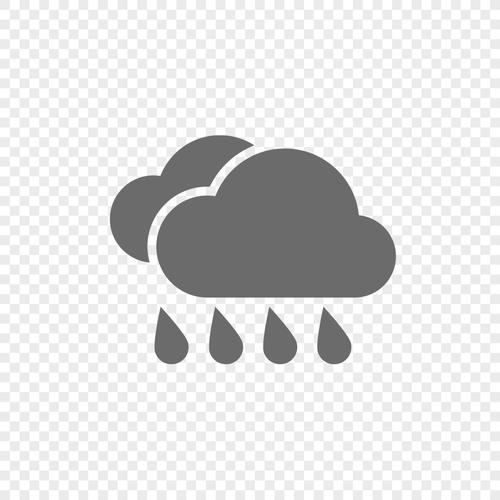 图标元素 中雨.psd