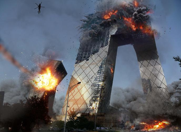 合成练习cctv大楼