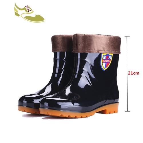 喻娄品牌中高筒防水防滑雨靴胶鞋低帮水靴厨房工作劳保钓鱼短筒水鞋男