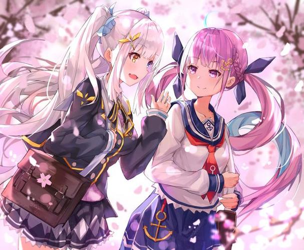 网络虚拟主播vtuber的高清插画壁纸分享,有喜欢的