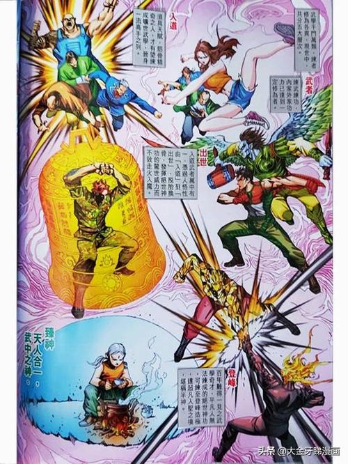 看了这么久的漫画,从来都易筋经把金钟罩压制得死死的,没有都没有看过