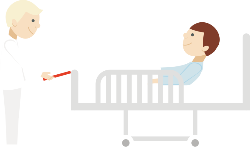 卡通病床图片大全