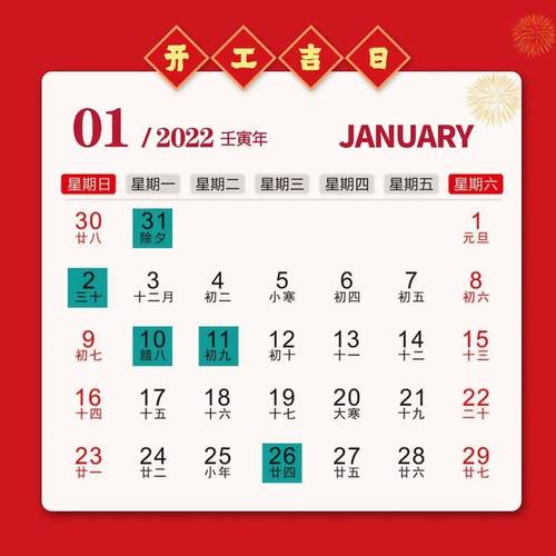 2022年装修开工吉日建议收藏