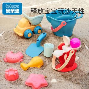儿童沙滩玩具套装宝宝戏水玩沙子挖沙工具铲子桶小孩挖土沙漏沙池