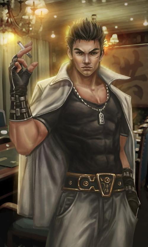 h1-太子-30岁-古惑仔绘画