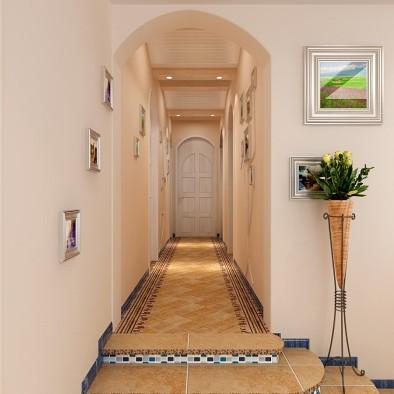 田园风过道走廊装修效果图