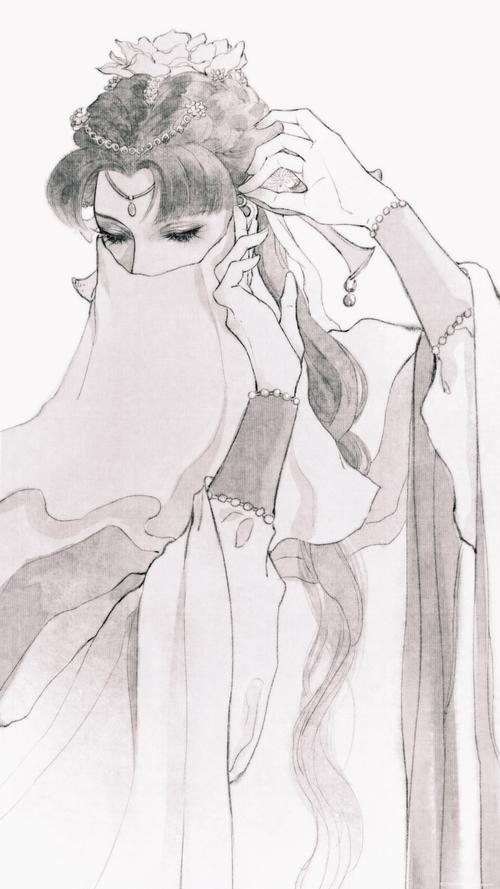 二宫主戴面纱
