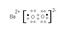 过氧化钡的电子式