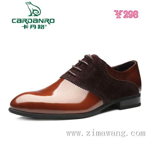 卡丹路秋季男鞋 商务正装皮鞋 男 鞋子 男士尖头皮鞋