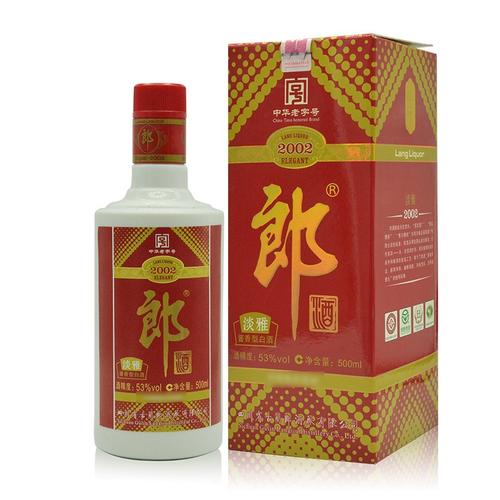 陈年老酒郎酒53度酱香型老白酒2009年单瓶500ml