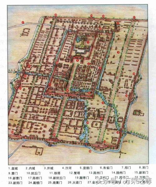 中国古代城池的建造技术和21座古代城池复原图