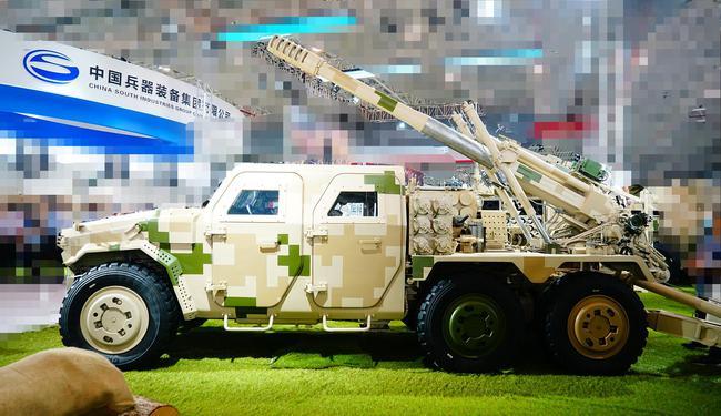 与pcl-171"同源"的sh系122mm口径车载炮,也是基于全新一代猛士的标准