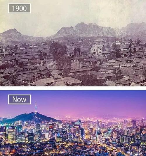 沧桑巨变:全球10大百年来著名城市,历史变迁对比照,变化巨大