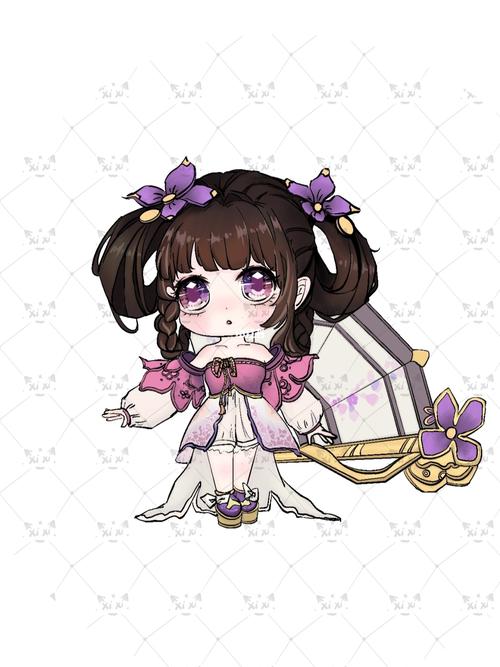 接稿_小乔怎么样_q版人物_文化_绘画