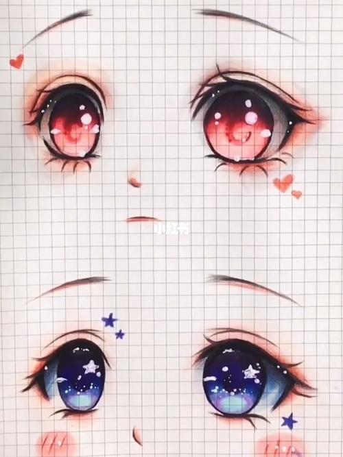 动漫眼睛教程_动漫_教程_简笔画_绘画_画画_兴趣爱好