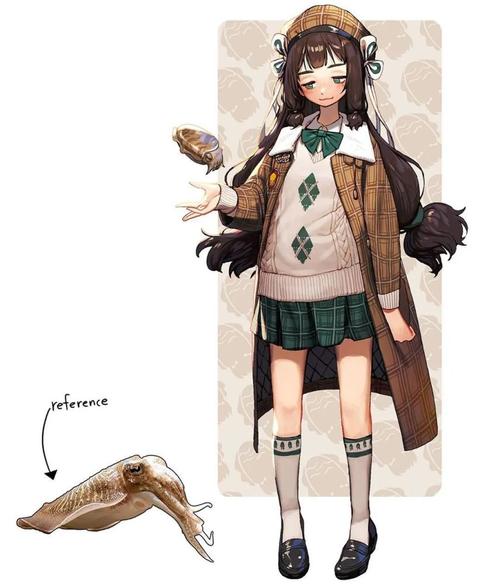 画师分享丨韩国画师 rinotuna万物皆可拟人,绝!