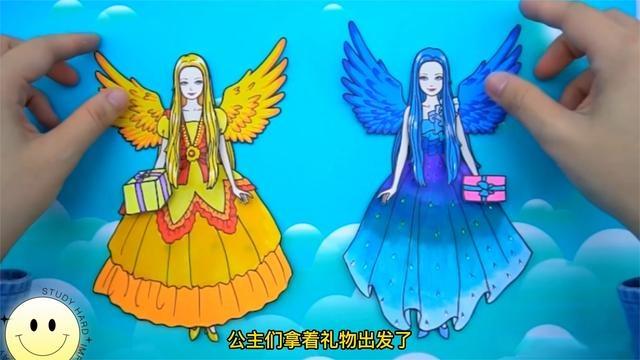 趣味定格动画:太阳公主勇敢制服小偷,和月亮公主成为好朋友!