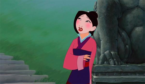 还有,我真的不太擅长化妆,和花木兰一样……反正我两岁的儿子也看不懂