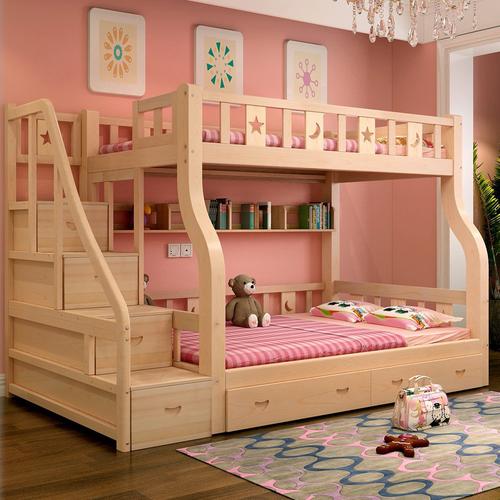 5米母子床成人子母床上下铺木质床双层床