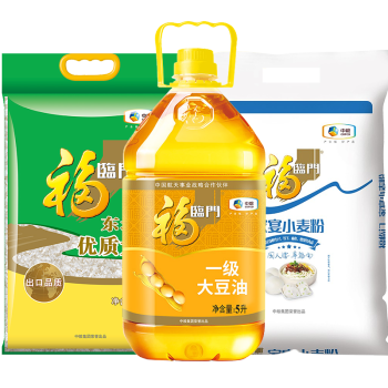 中粮粮油大礼包米面油礼盒粮油大礼包节日送礼员工团购福利老伙记米面