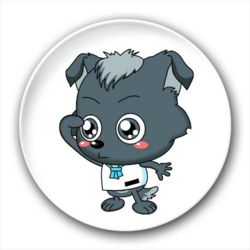 小灰灰大头像图片大全可爱
