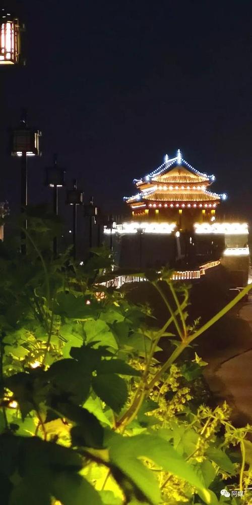 寿县古城魅力新生,这样的古城夜景你见过吗?