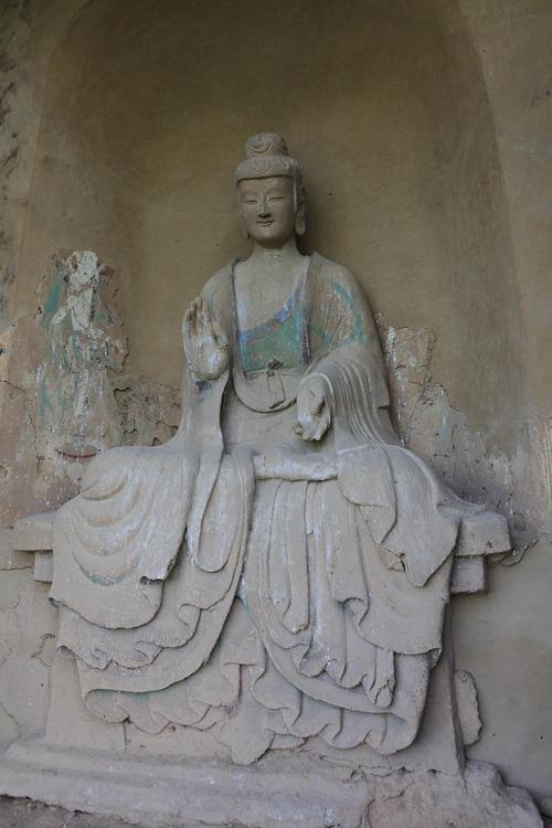 麦积山石窟高清图