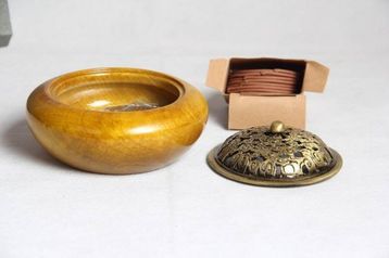 供应黄金楠香炉茶叶会所必备开业送礼