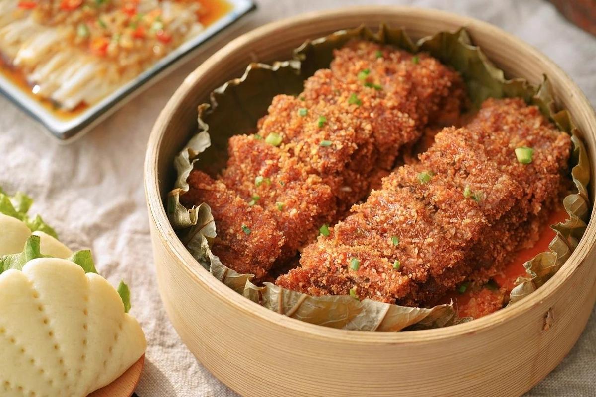 荷叶粉蒸肉 资料图