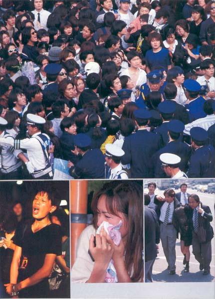 无声的哭---关于hide的葬礼