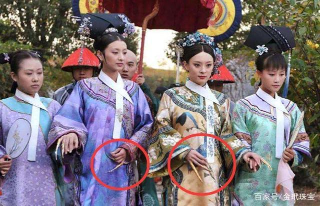 大胆甄嬛,护甲套岂是你能戴的吗?清朝妃嫔戴的护甲套