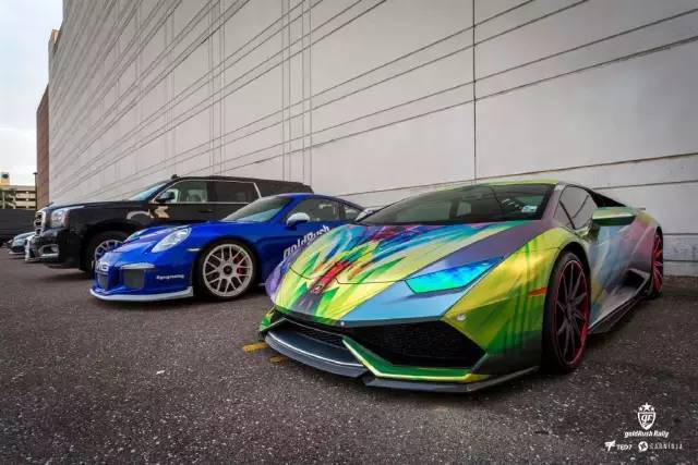 世界上最炫彩的兰博基尼huracan