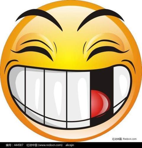 笑脸牙齿简笔画