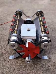 v8发动机模型可发动