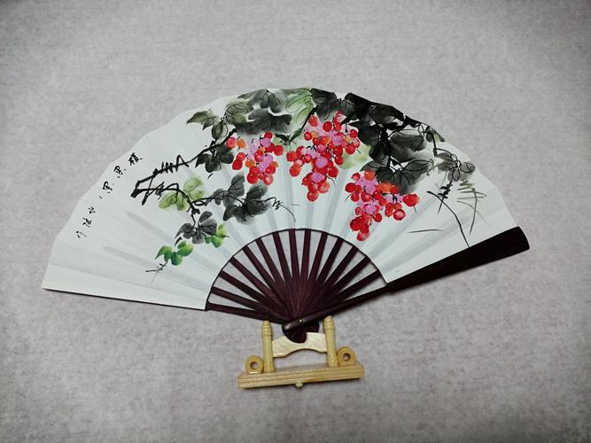 翰画艺术折扇团扇手绘作品