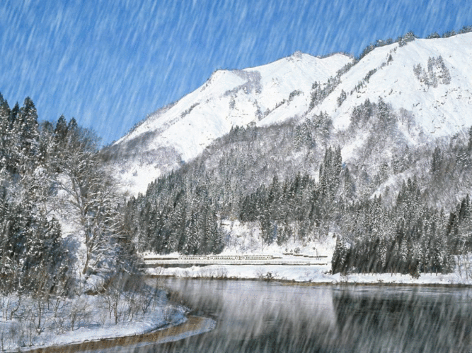 【gif-动图】—下雪图片 同步歌词